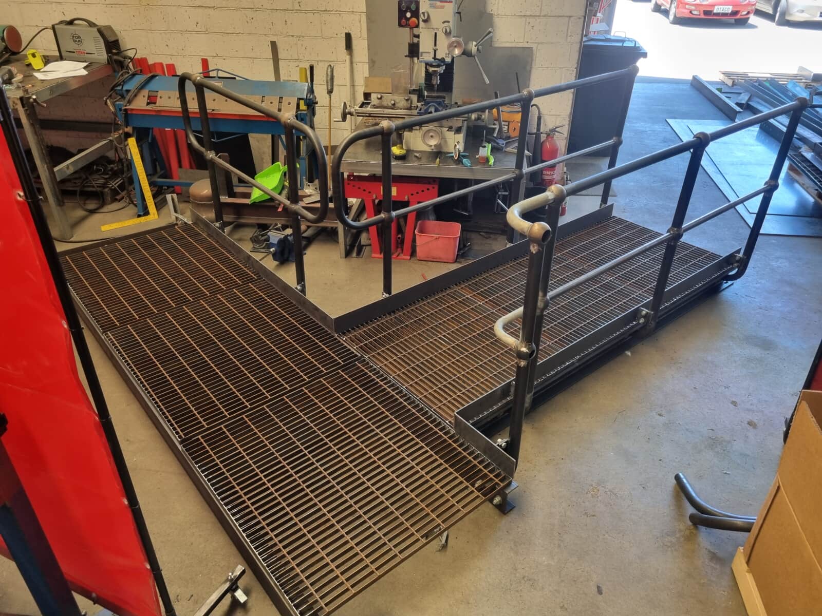 Modular Transformer Access Platforms - Milligan Street Substation