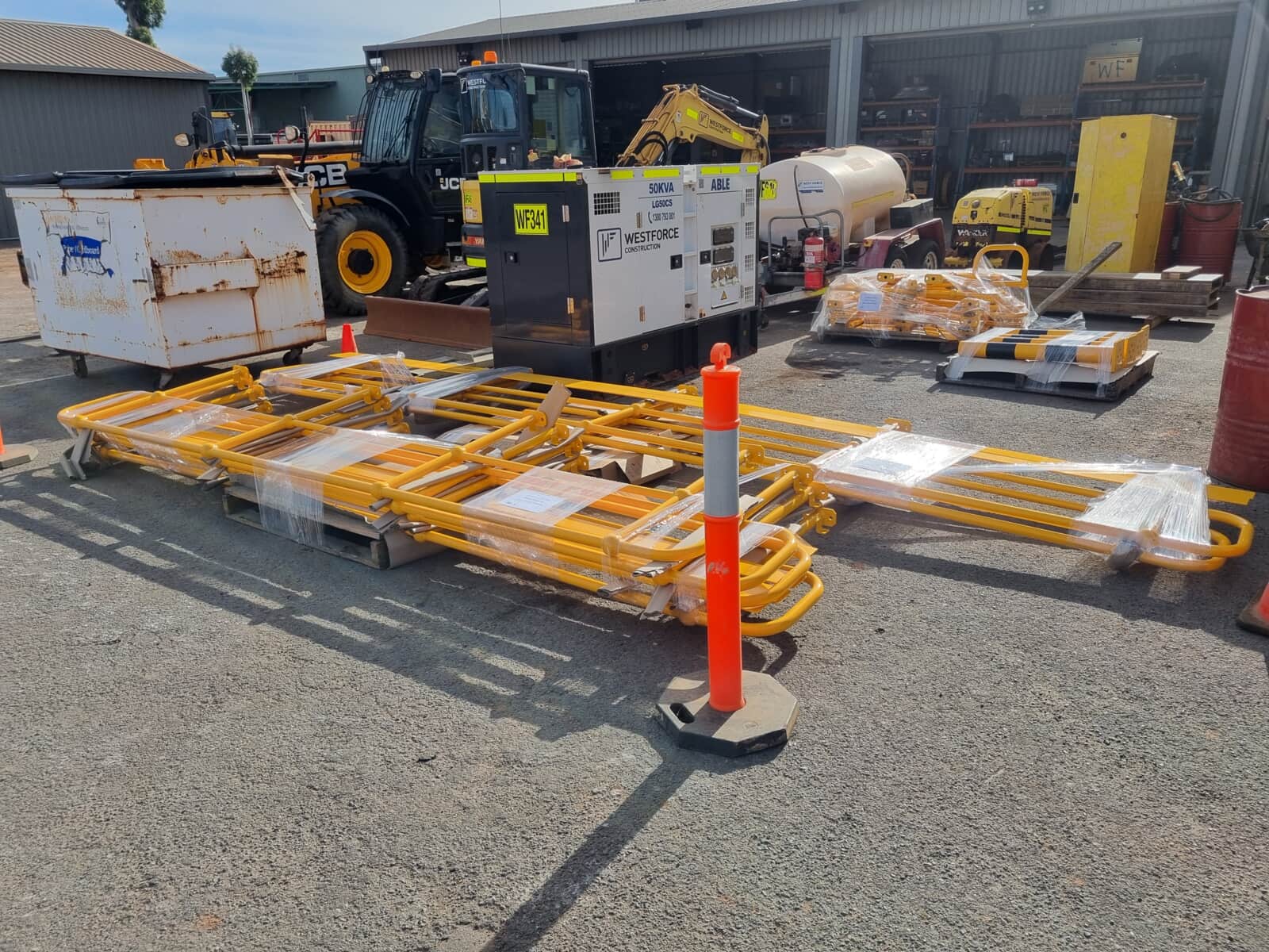 Handrailing and Safety Barriers for Mining Facility