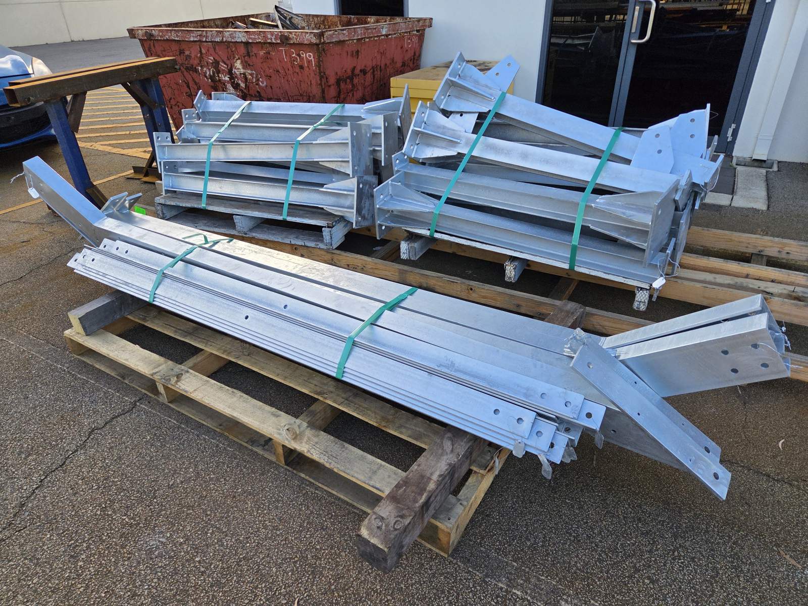 Modular Building Support Legs and Access Stairs Fabrication Perth