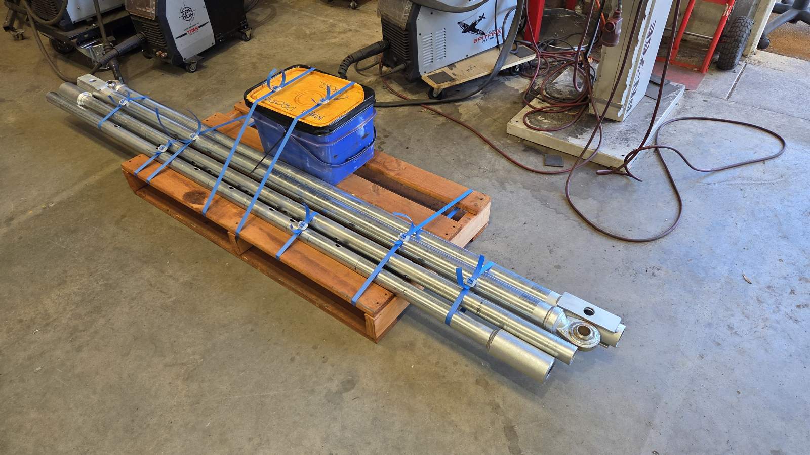 Adjustable Drill Mast Stands — Fast Turnaround Custom Fabrication